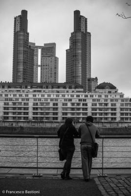 Buenos Aires - Puerto Madero visto dal microcentro.