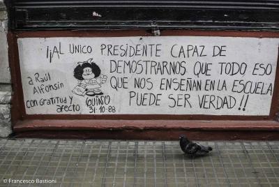 Buenos Aires - ...a Raul Alfonsin.