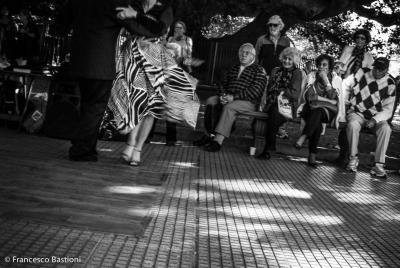 Buenos Aires - spettacolo di tango in strada.