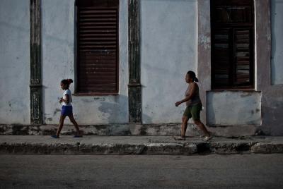 La Habana - in  strada.